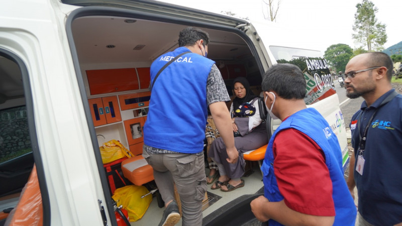 Pemulihan Gempa Cianjur, Tim Medis Pertamedika IHC Beri Layanan Medis 