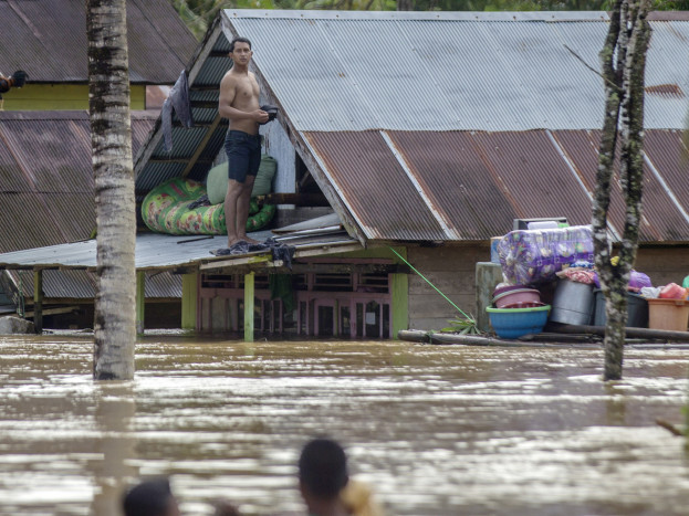 Banjir Landa Dua Kecamatan di Kabupaten Banjar