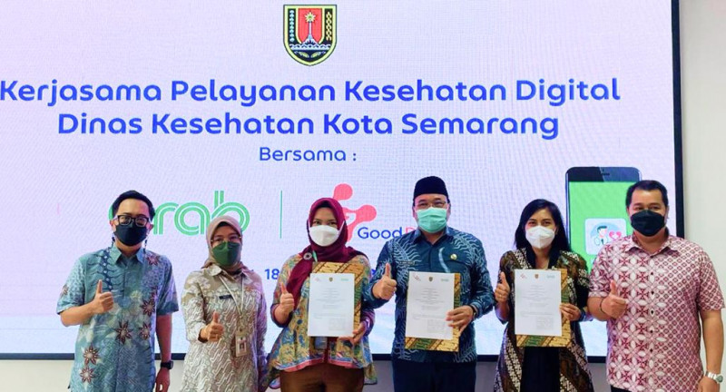 Gandeng Grab dan Good Doctor, Pemkot Semarang Tingkatkan Layanan Kesehatan Digital 