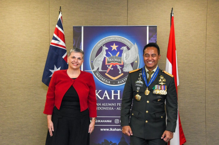 Panglima TNI Dianugerahi Perwira Kehormatan oleh Australia