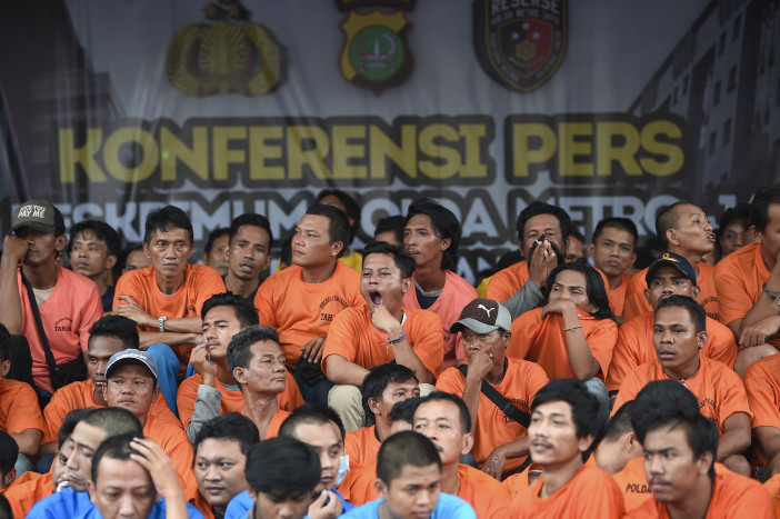 Polisi Tangkap 168 Pelaku Kejahatan dalam Operasi Sikat Jaya