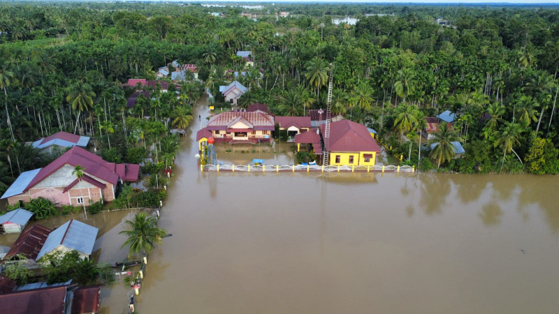 156 Rumah Masih Terendam Banjir di Aceh Timur
