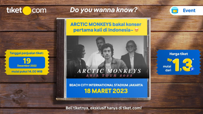 Tiket Sudah Dijual, Arctic Monkeys Siap Hentak Jakarta