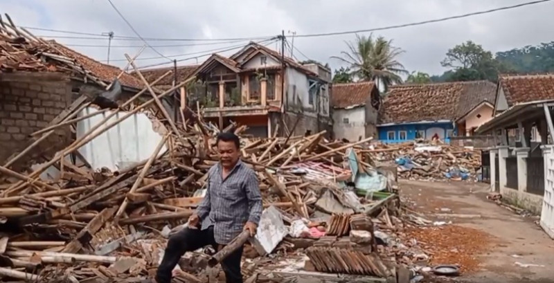 Pengungsi Gempa Cianjur Tagih Janji Bantuan Pemerintah