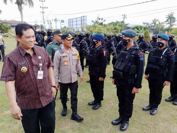 Pengamanan Natal dan Tahun Baru, Polres Klaten Terjunklan 1.337 Personel Gabungan