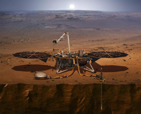 Setelah 4 Tahun Menjelajah di Mars, NASA Hentikan Operasional Mesin Pendarat InSight