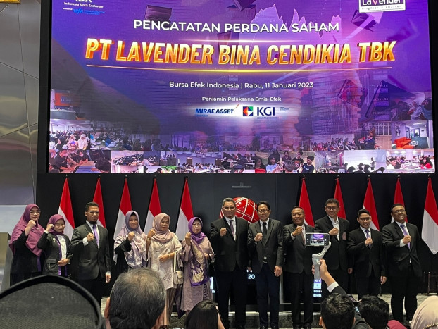 Resmi Melantai di BEI, Bimbel Lavender Bertekad Naik Kelas dan Memajukan Pendidikan Indonesia