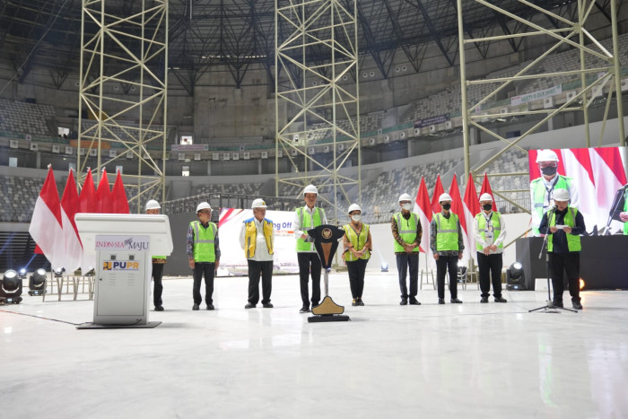Ada ADHI di Proyek Indoor Multifunction Stadium (IMS) Gelora Bung Karno