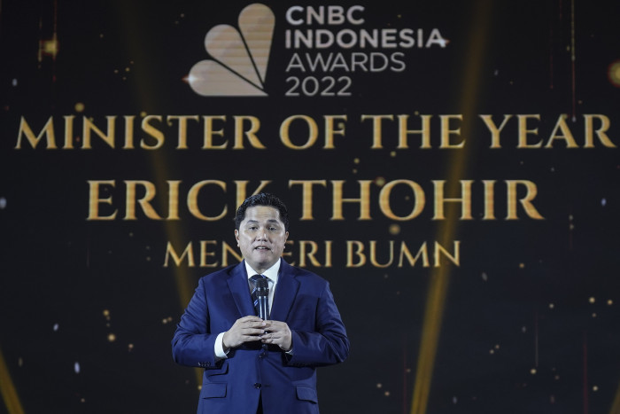 Erick Thohir, Menteri Terbaik Jokowi versi Warganet di Penghujung 2022