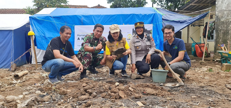 Iluni UI Bangun Antara untuk Warga Korban Gempa Cianjur