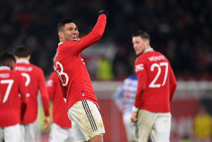 Casemiro Cetak Dua Gol, MU Melaju di Piala FA