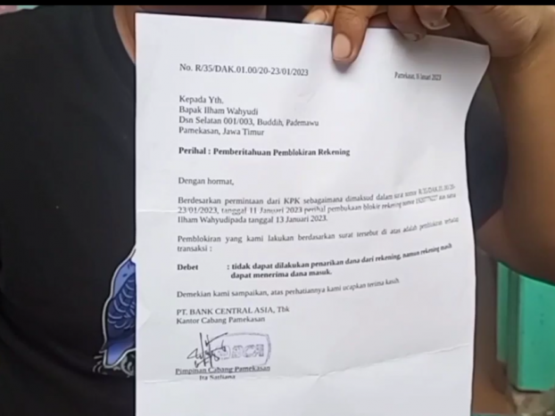 Penjual Burung Kaget Rekeningnya Diblokir KPK, Saldo Rp2 Juta