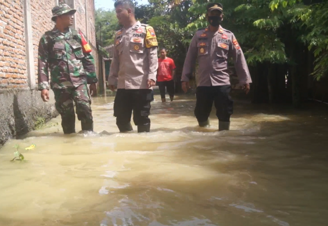 Ratusan Rumah Warga Kecamatan Grobogan kembali Tergenang Banjir