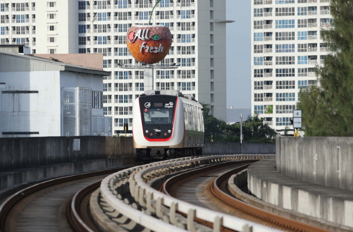 DKI Targetkan Konstruksi LRT Jakarta ke Manggarai Dimulai Tahun Ini