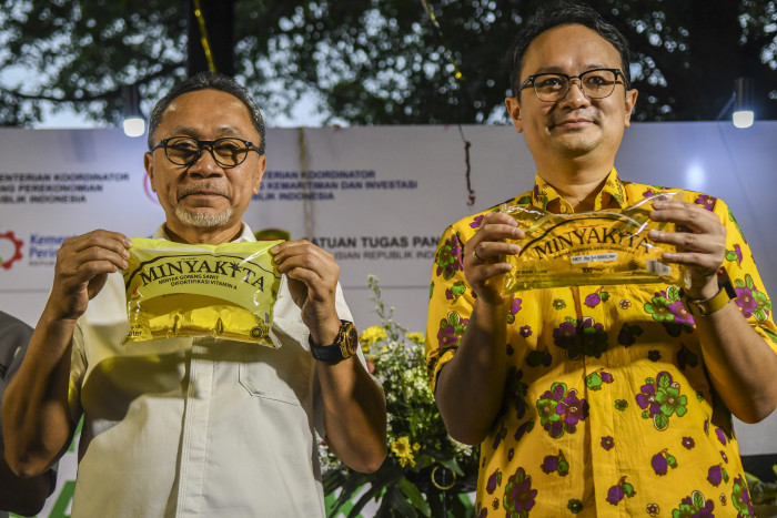 Pedagang di Kota Makassar Jual Minyak Goreng merk Minyakita di Atas HET