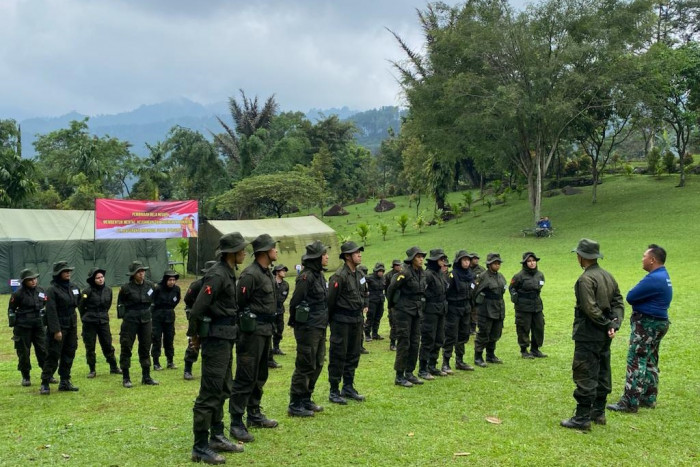 Pelatihan Bela Negara Karyawan Indonesia Re Berlangsung di Sentul