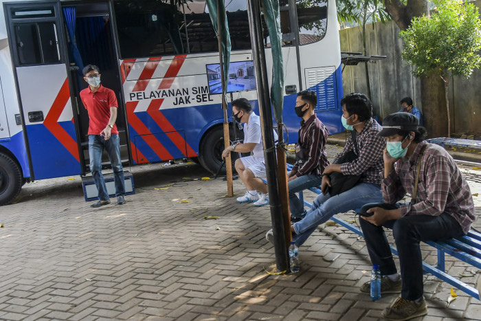 Layanan SIM Keliling di 5 Lokasi di Jakarta Hari Ini