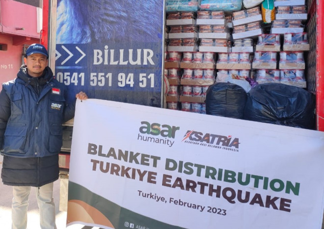 Gerak Cepat, ASAR Humanity Terus Distribusikan Bantuan Kemanusiaan di Turki