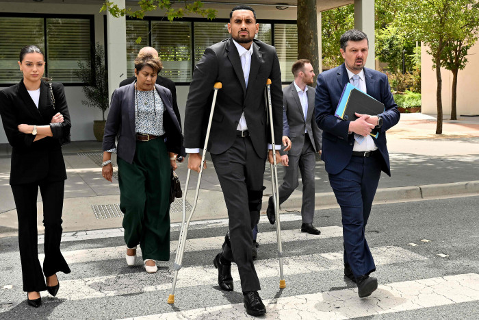 Kyrgios Hadir di Pengadilan Australia Terkait Dakwaan Penyerangan