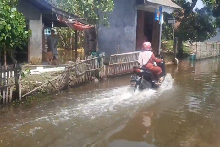 Intensitas Hujan Tinggi, Dua Desa di Kudus kembali Kebanjiran