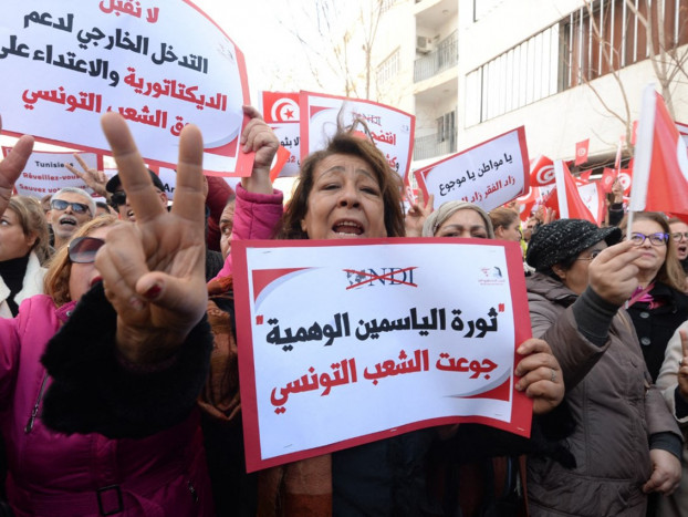 Tunisia Tangkap para Pengkritik Presiden Saied