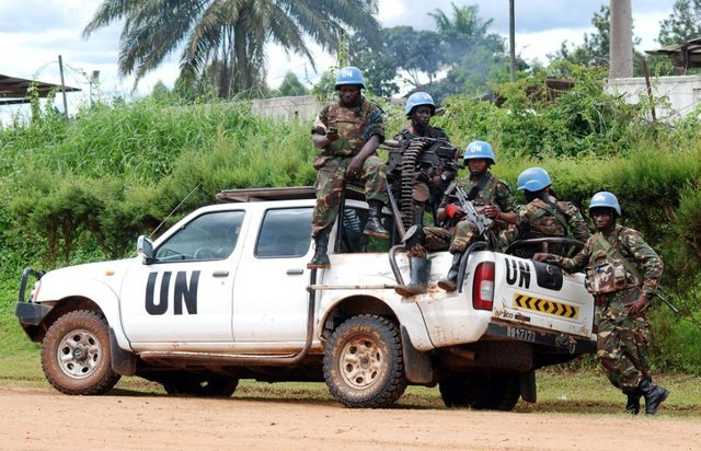 Helikopter Pasukan Perdamaian PBB Diserang di Kongo