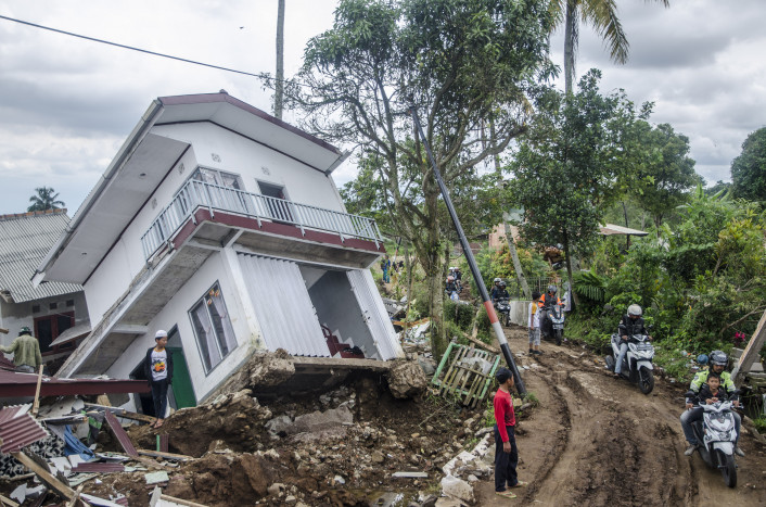 BNPB: Pencairan Dana Bantuan Rumah Korban Gempa Dilakukan Bertahap