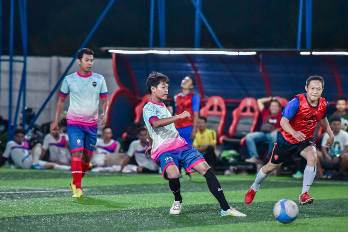 Gairahkan Olahraga OMG Gelar Fun Match Mini Soccer di Banten 