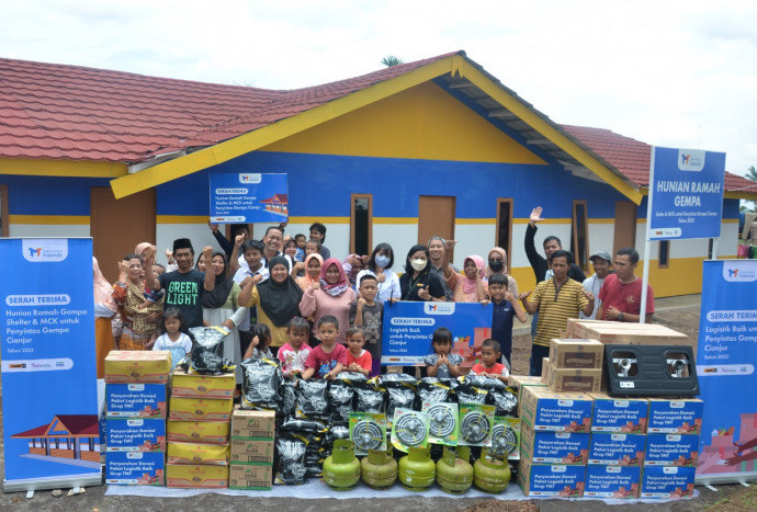 Grup TMT Rampungkan Rumah Ramah Gempa untuk Penyintas Gempa di Cianjur