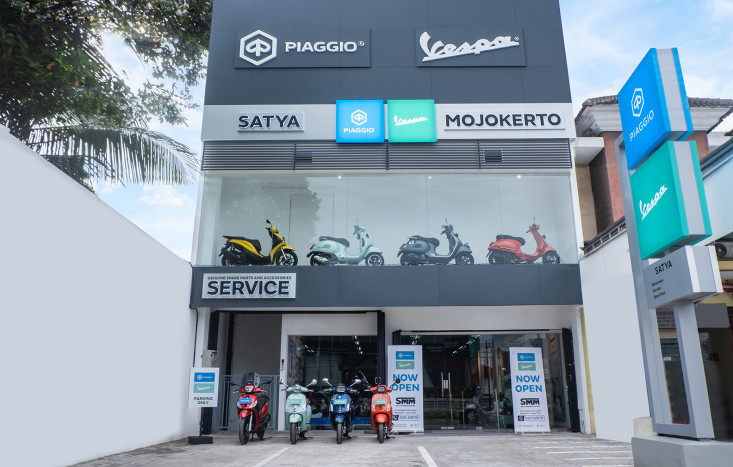 Piaggio Indonesia Resmikan Dealer Premium Motoplex 2 Brands Baru di Mojokerto
