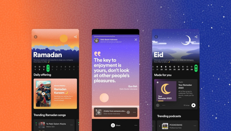 Spotify Hadirkan Ramadan Hub Mulai Hari Ini