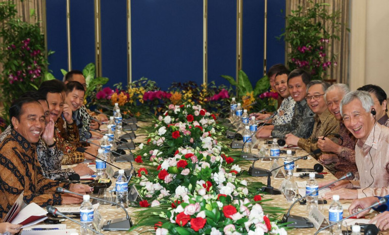 Jokowi Kunjungi Singapura, Buktikan Indonesia Berdaya