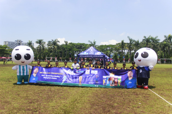 Aice Group, Robby Darwis, dan Disjasad TNI Bersinergi Kembangkan Sepak Bola Usia Dini
