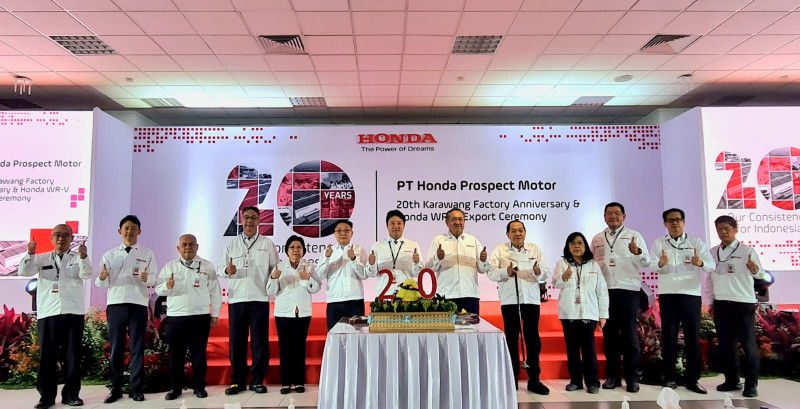 Pabrik Mobil Honda Prospect Motor Rayakan Ulang Tahun Ke-20 