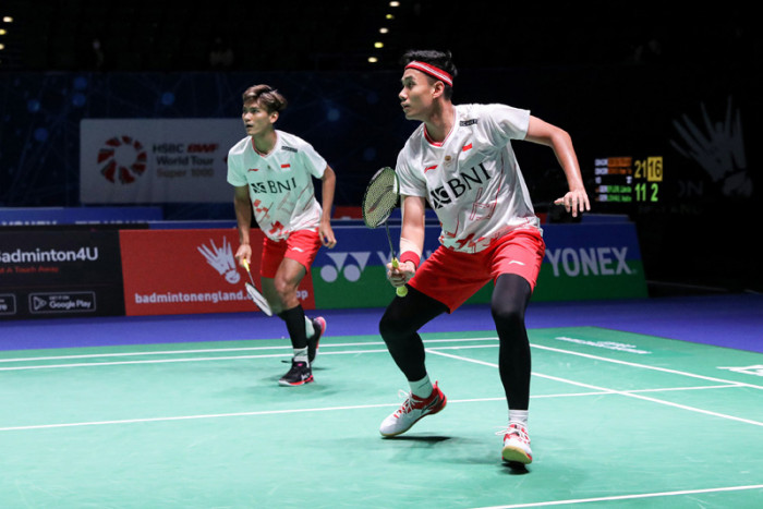 Langkah Bagas/Fikri Kandas di Perempat Final Swiss Open 