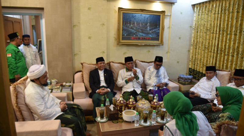 Safari Ramadan, Mardiono Silaturahmi ke Ponpes Salafiyah Syafi’iyah Situbondo