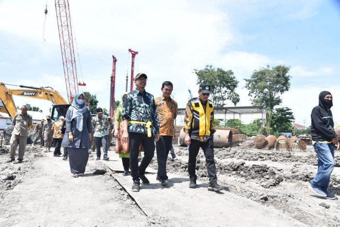 Delapan Tempat Usaha Dibongkar, Pembangunan Flyover di Sidoarjo akan Tuntas sesuai Target