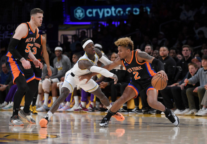 Duet Randle dan Barrett Pimpin Knicks Kalahkan Lakers