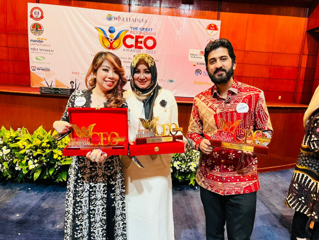 Atta Ul Karim Raih Penghargaan The Great Indonesia CEO Awards 2023