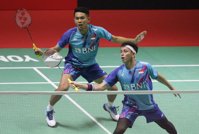 Ganda Putra Fajar/Rian Tampil Memukau di Spain Masters