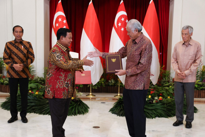 Ini 5 Poin Pembicaraan Jokowi dengan PM Lee Hsien Loong di Singapura