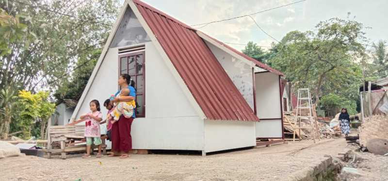 Kementerian PUPR Rampung Bangun 200 Unit Hunian Tetap bagi Korban Gempa Cianjur