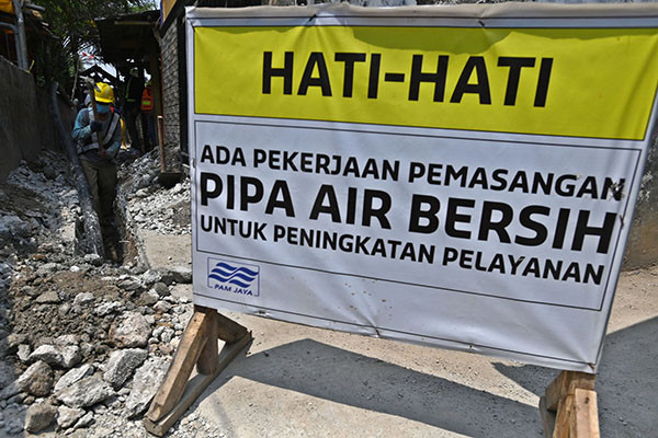 Program Air Pipa Bisa Cegah Jakarta Tenggelam