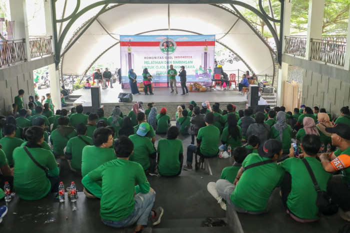 Kajol Jabar Beri Pelatihan Wirausaha Ojol di Sukabumi