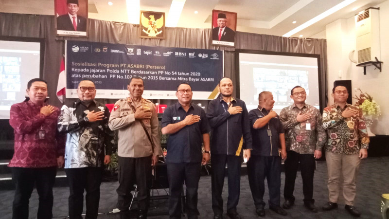 Polda NTT Ikut Sosialisasi Pemanfaatan Program Asabri