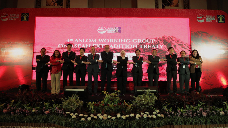 Indonesia Jadi Tuan Rumah Pembahasan Ekstradisi Negara ASEAN