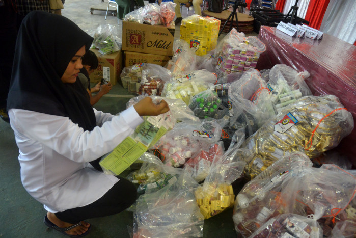 BPOM Sita Produk Kosmetik Ilegal Tanpa Merek dan Izin Edar di Jakarta Utara