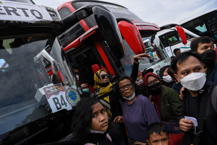 Pemberangkatan Mudik Gratis, Dishub DKI Lepas dari Monas