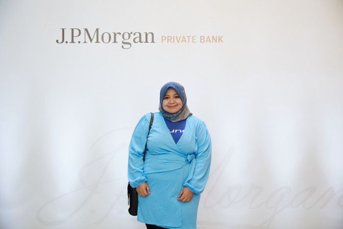 Co Founder Aruna Sabet Penghargaan dari JP Morgan