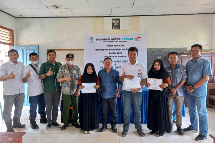 Agro Nusa Abadi Komitmen Bantu Pendidikan Warga Petasia Timur
